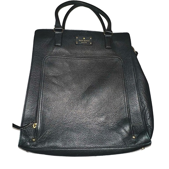 Kate Spade Baxter Street Black leather Large Tote - Picture 1 of 10